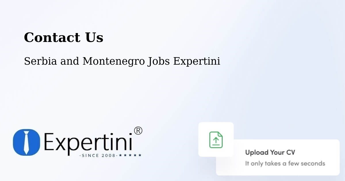 Contact Expertini – Bedford - Serbia and Montenegro Jobs Expertini
