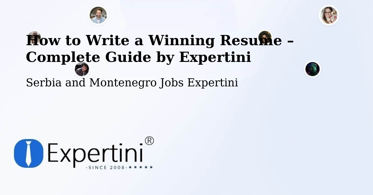 Resume Writing Guide for Job Seekers – Bedford - Bedford, Serbia and Montenegro Jobs Expertini